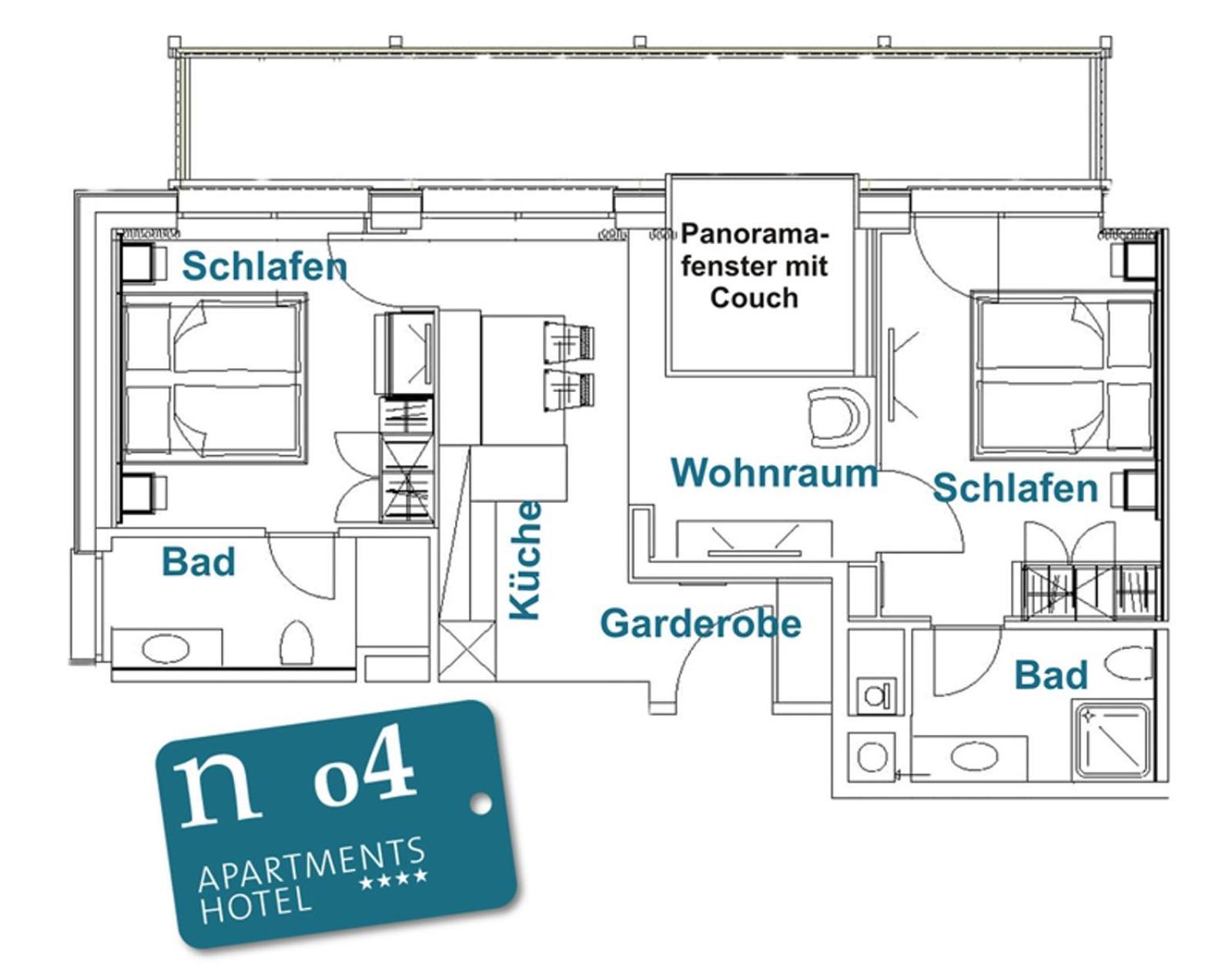N Apartments Hotel Schoppernau Quarto foto